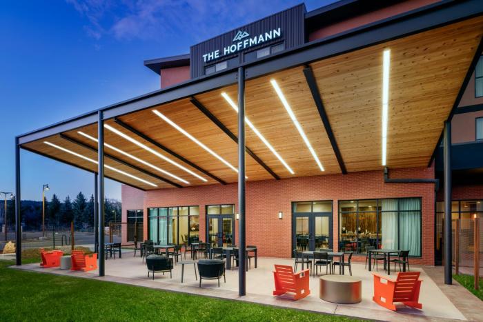 the hoffmann hotel basalt aspen tapestry collection by hilton