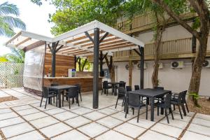 bananas on the beach