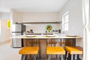 bananas on the beach