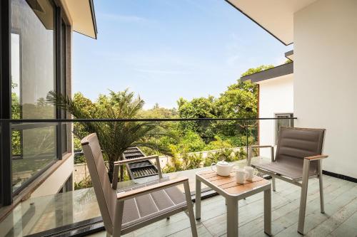 cloud7 waves luxury 4 bhk villa by elivaas