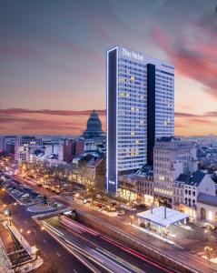 the hotel