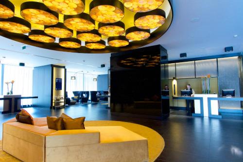 the hotel