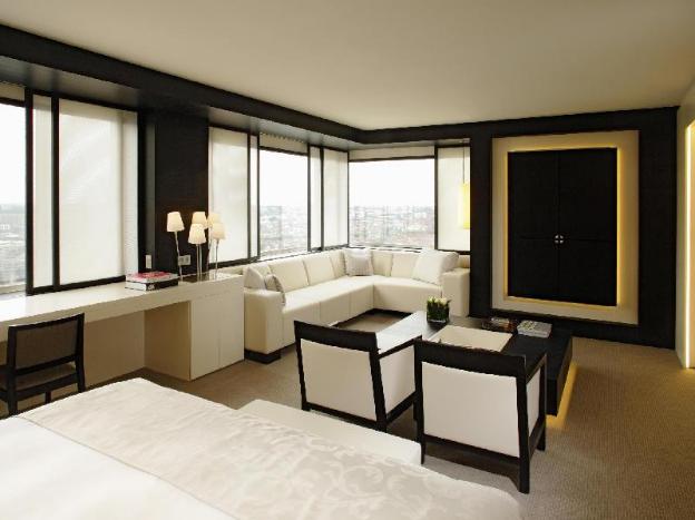 the hotel