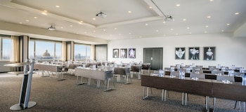 the hotel