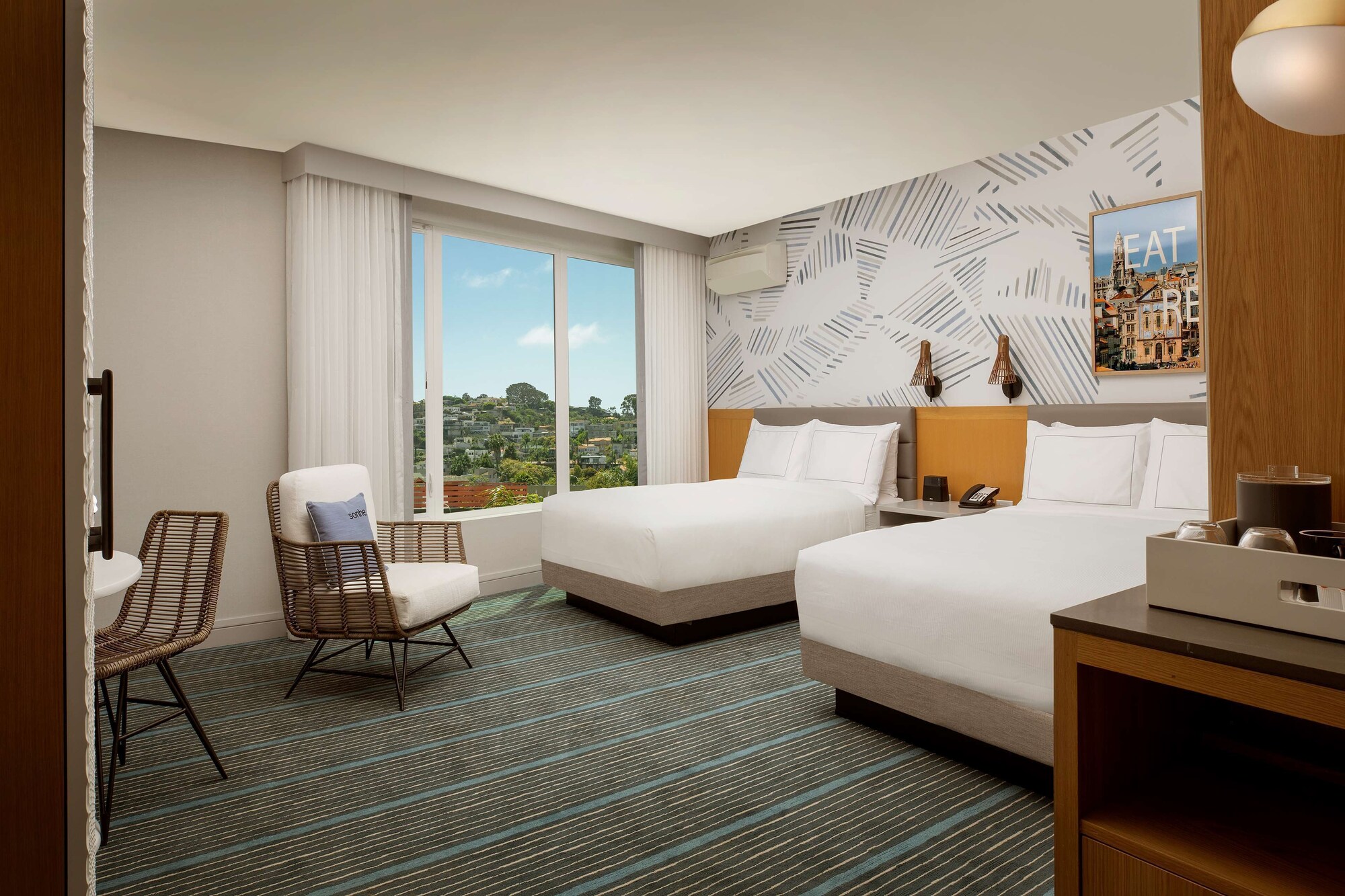 the monsaraz san diego tapestry collection by hilton