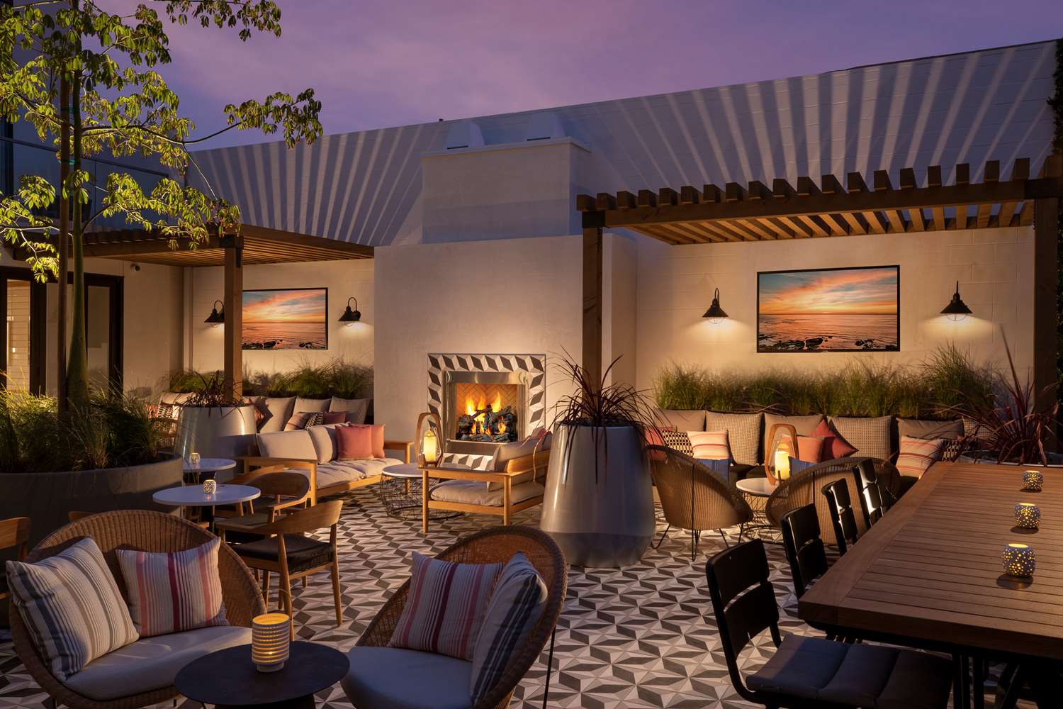 the monsaraz san diego tapestry collection by hilton