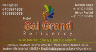 hotel sai grand residency