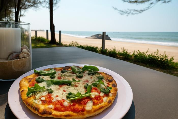 the postcard on the arabian sea