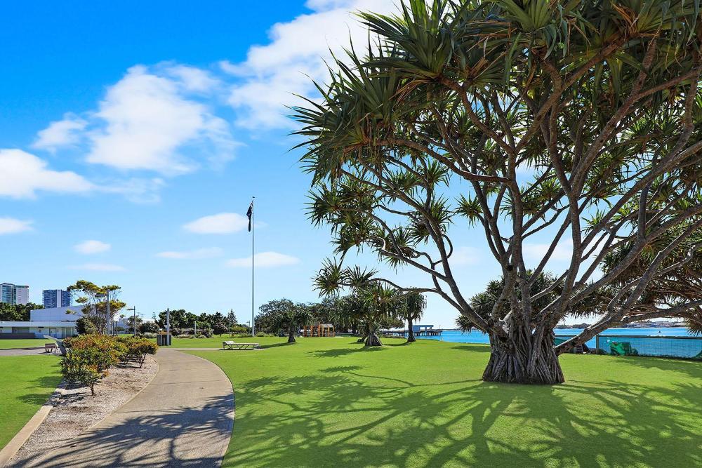 palmerston tower on southport broadwater