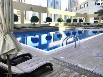 modern studio at royal oceanic jbr by deluxe holiday homes