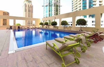 modern studio at royal oceanic jbr by deluxe holiday homes