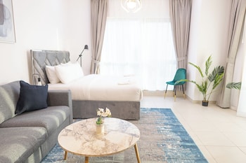 modern studio at royal oceanic jbr by deluxe holiday homes