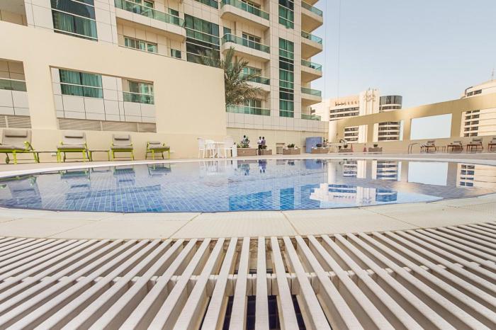 modern studio at royal oceanic jbr by deluxe holiday homes