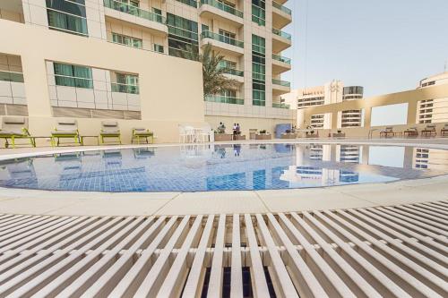 modern studio at royal oceanic jbr by deluxe holiday homes