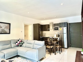 embassy gardens apartment