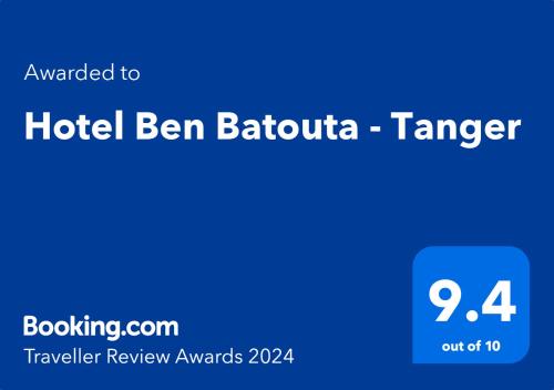hotel ben batouta tanger