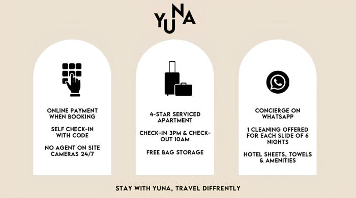 yuna porte maillot aparthotel