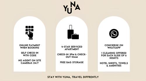 yuna porte maillot aparthotel