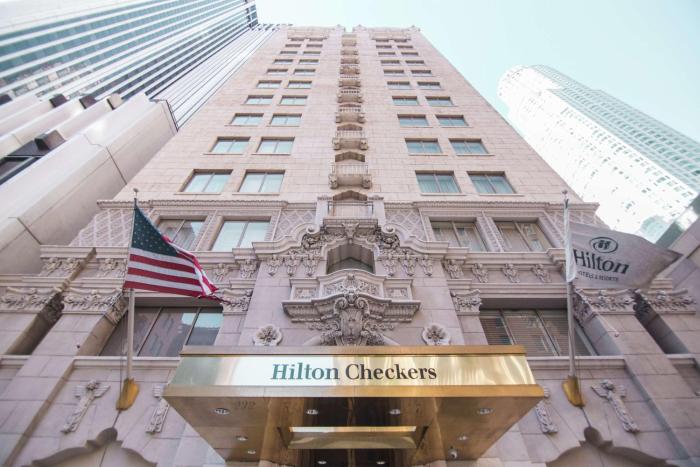 hilton checkers los angeles
