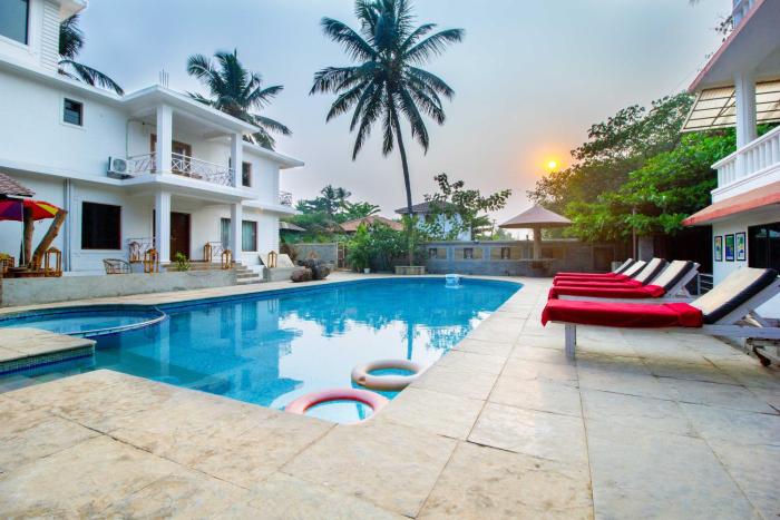 treebo kristal sands beach resort with swimming pool