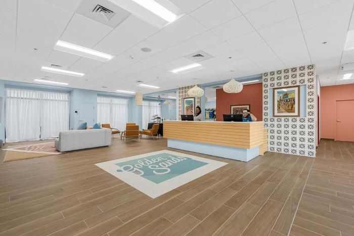golden sands carolina beach oceanfront tapestry by hilton