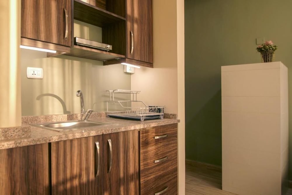 46 serviced apartments