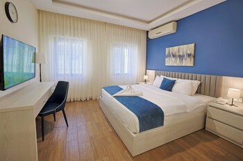 46 serviced apartments