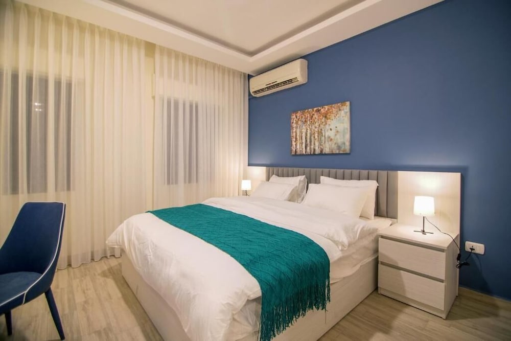 46 serviced apartments