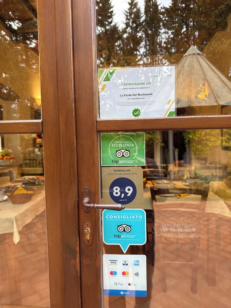 bandb la fonte del machiavelli