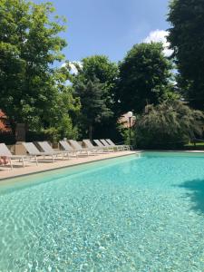 hotel milano pool and garden