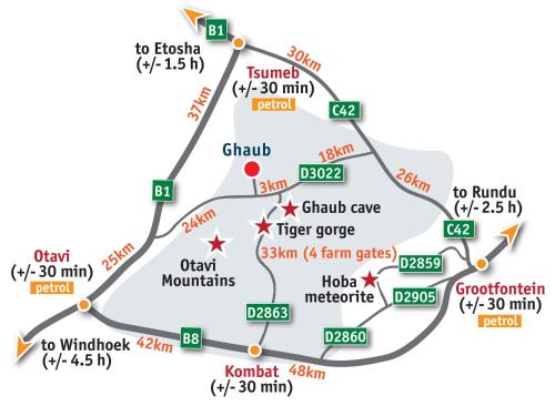 ghaub nature reserve and farm
