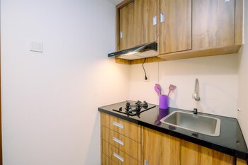 comfort 1br without living room at grand kamala lagoon apartment