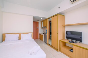 cozy living studio room at margonda residence 3 apartment