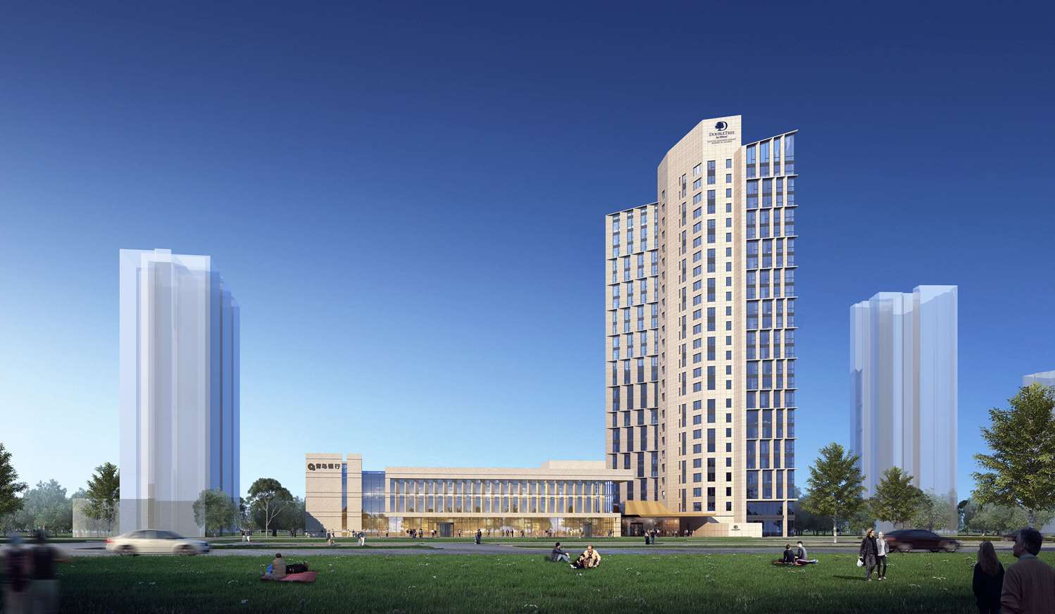 doubletree by hilton yantai golden coast hotel and suites