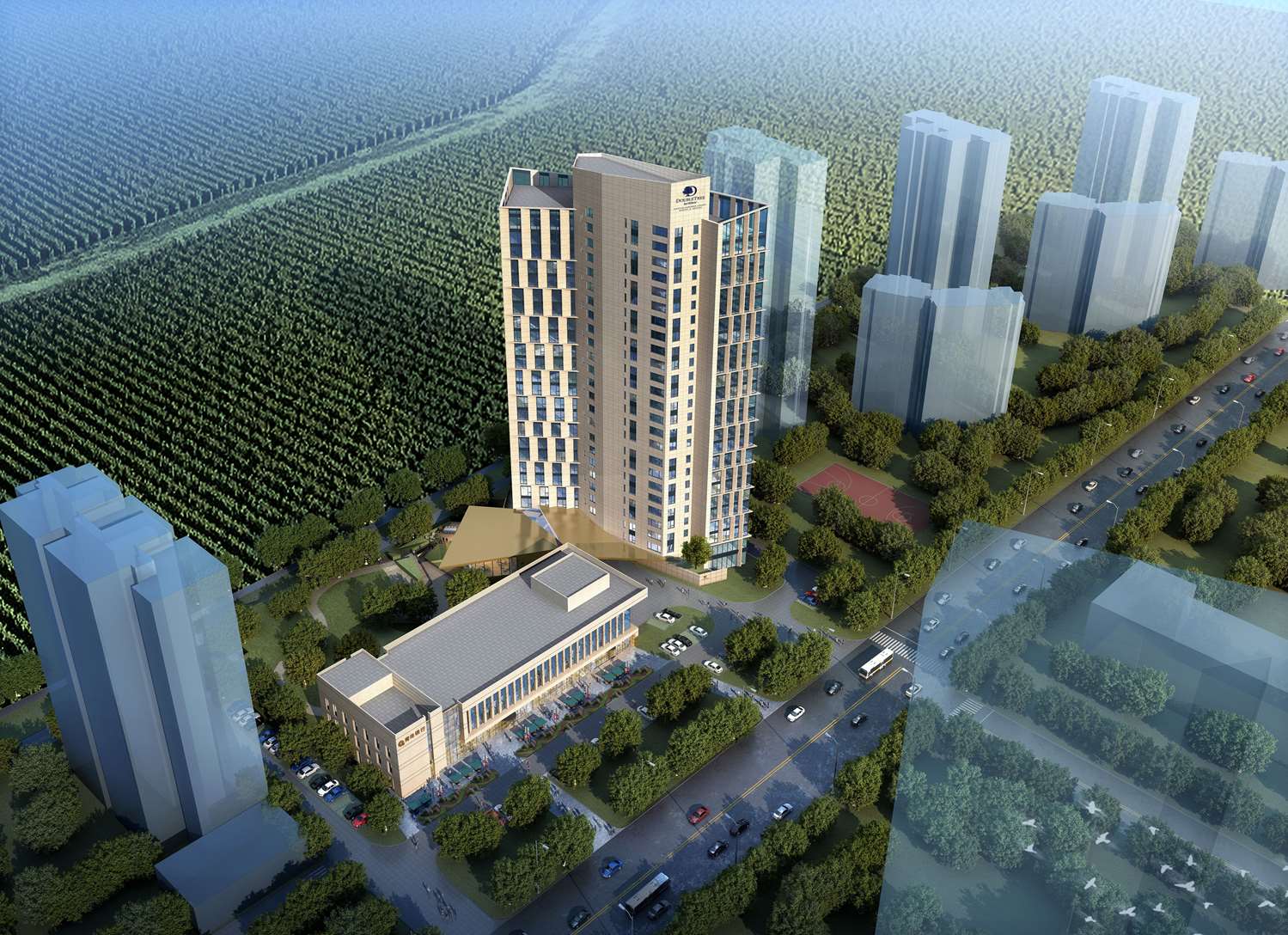 doubletree by hilton yantai golden coast hotel and suites