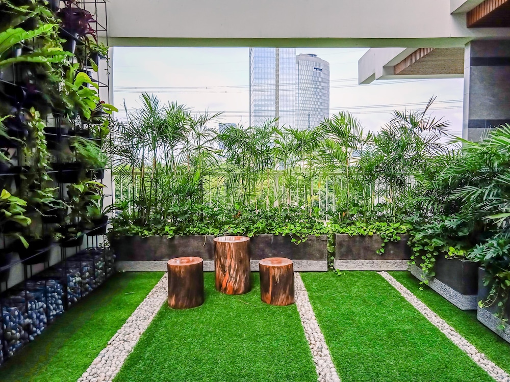 good and homey studio at pacific garden alam sutera apartment