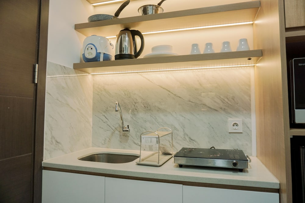 good and homey studio at pacific garden alam sutera apartment