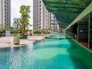 good and homey studio at pacific garden alam sutera apartment