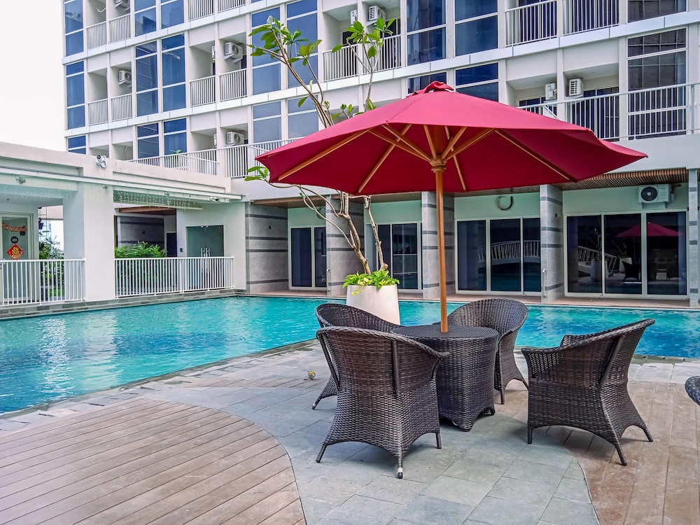 good and homey studio at pacific garden alam sutera apartment