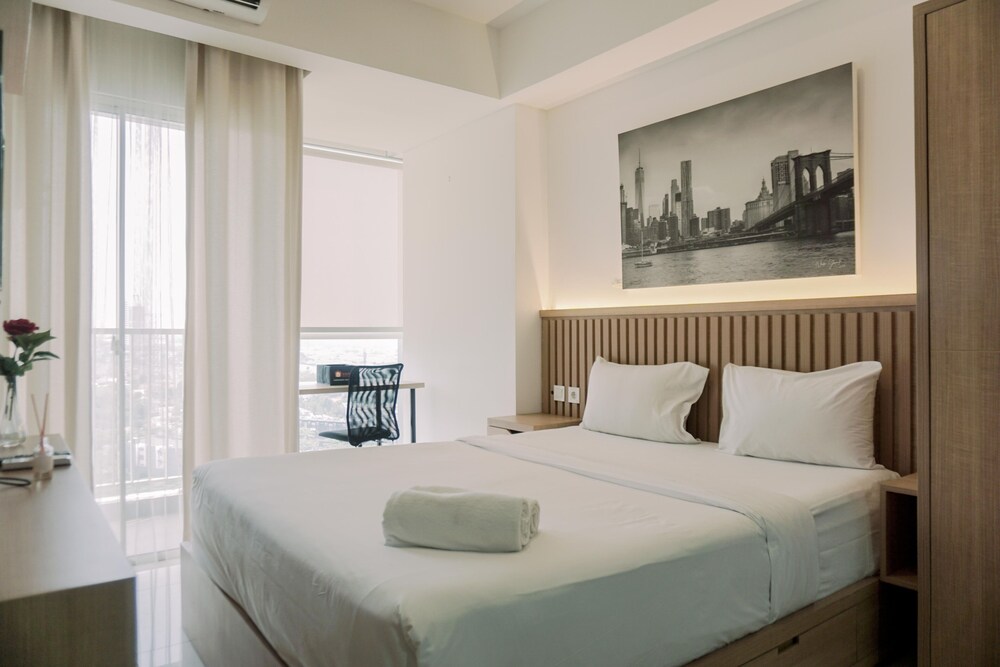 good and homey studio at pacific garden alam sutera apartment