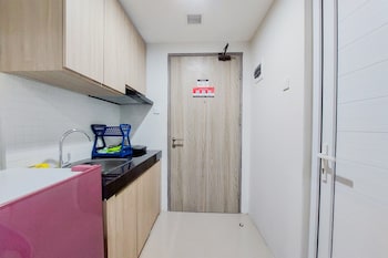good deal and homey studio apartment anwa residence bintaro