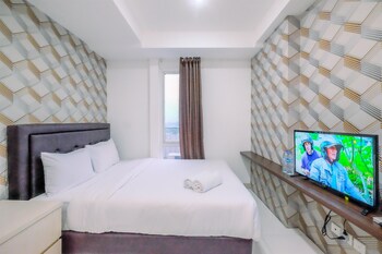 good deal and homey studio azalea suites apartment cikarang