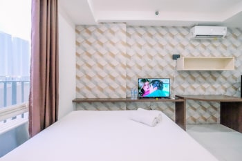 good deal and homey studio azalea suites apartment cikarang