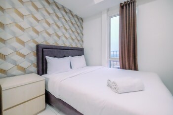 good deal and homey studio azalea suites apartment cikarang