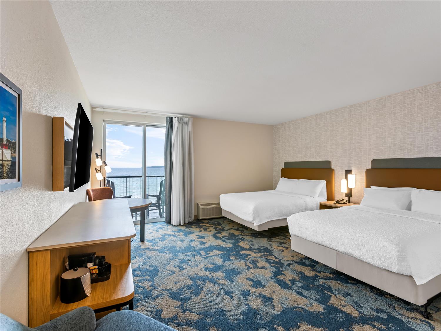 hampton inn st ignace lakefront mackinac