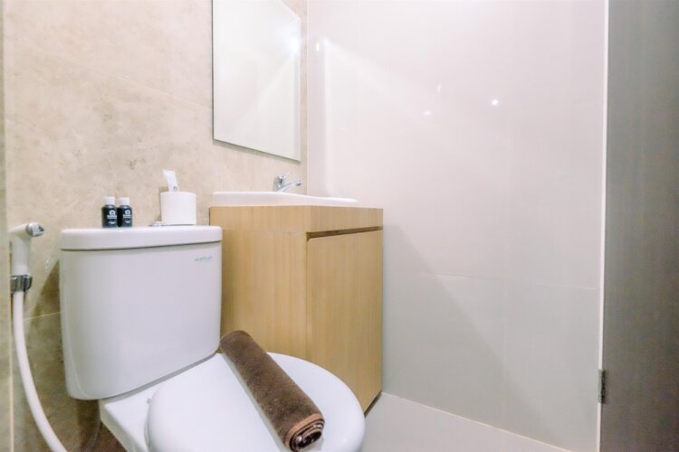 homey and well design studio transpark cibubur apartment