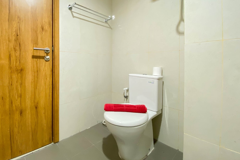 homey and well furnished studio gateway park lrt city bekasi apartment