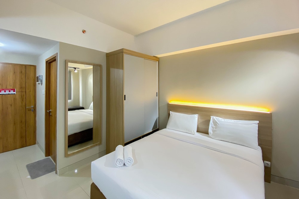 homey and well furnished studio gateway park lrt city bekasi apartment