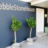 pebble stone house