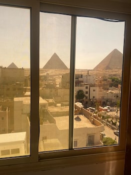 middle east pyramids view